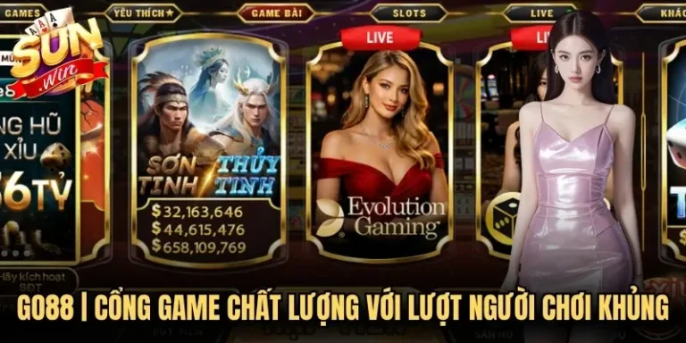 Go88 | Cổng Game Chất Lượng Với Lượt Người Chơi Khủng 1 cổng game go88